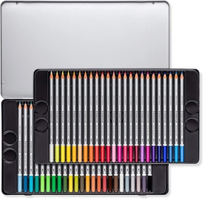 Creioane colorate Staedtler Karat Aquarell 48 culori/set